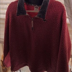 PINK || VICTORIA SECRET QUARTER ZIP